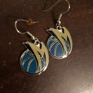 Dallas Mavericks earrings